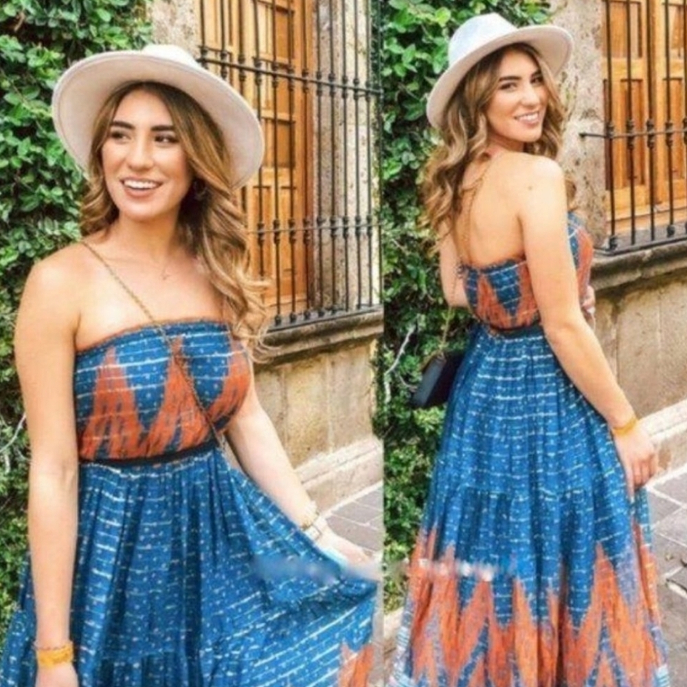 NWT ANTHRO | $298 Verb By Pallavi Singhee Maxi Dress - Picture 2 of 13